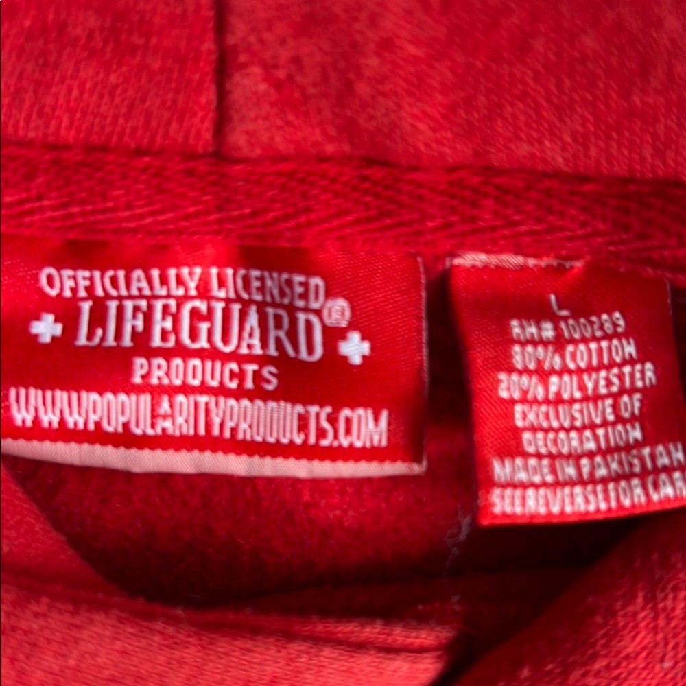 Lifeguard Hoodie Sweatshirt Virginia Beach Life Guard - Picture 10 of 11